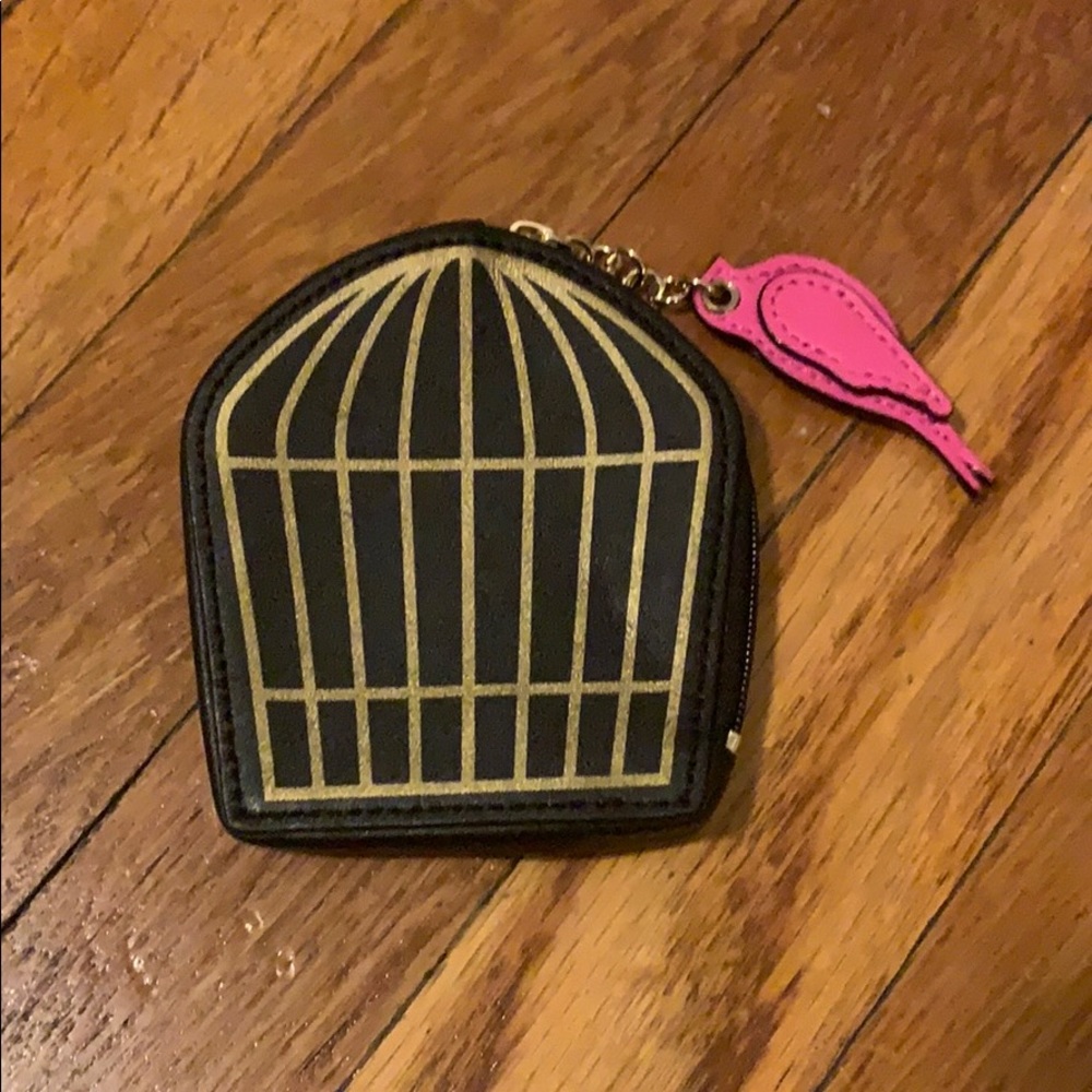 Kate Spade birdcage change purse